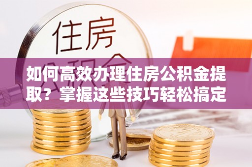 稻城如何高效办理住房公积金提取？掌握这些技巧轻松搞定