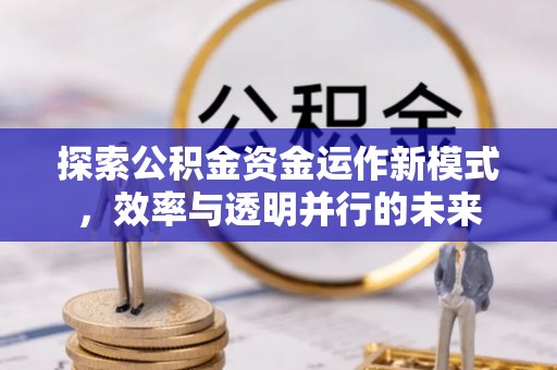 稻城探索公积金资金运作新模式，效率与透明并行的未来