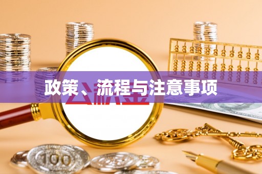 稻城政策、流程与注意事项