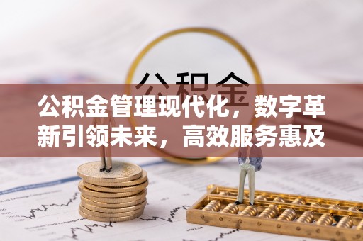 稻城公积金管理现代化，数字革新引领未来，高效服务惠及民生