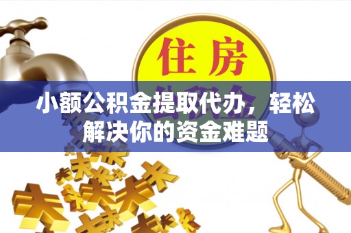 稻城小额公积金提取代办，轻松解决你的资金难题