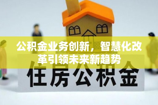 稻城公积金业务创新，智慧化改革引领未来新趋势