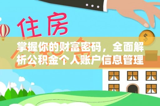 稻城掌握你的财富密码，全面解析公积金个人账户信息管理与优化