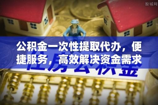稻城公积金一次性提取代办，便捷服务，高效解决资金需求