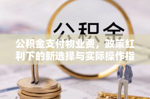 稻城公积金支付物业费，政策红利下的新选择与实际操作指南