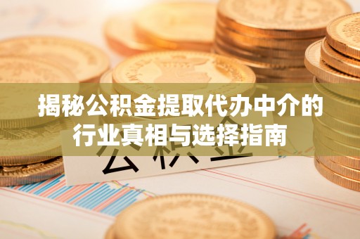 稻城揭秘公积金提取代办中介的行业真相与选择指南