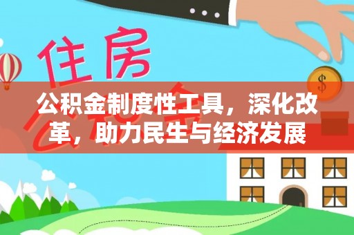 稻城公积金制度性工具，深化改革，助力民生与经济发展