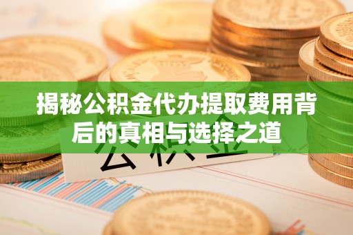 稻城揭秘公积金代办提取费用背后的真相与选择之道