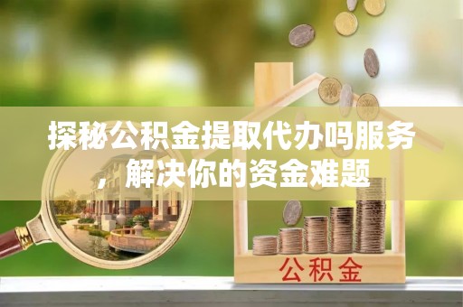 稻城探秘公积金提取代办吗服务，解决你的资金难题