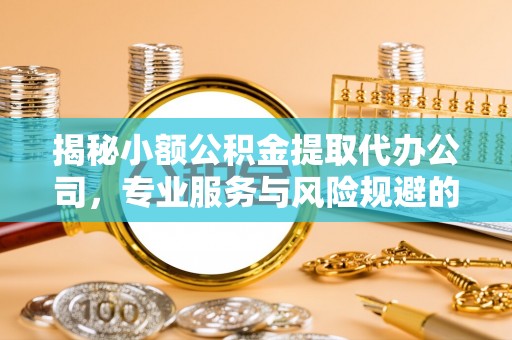 稻城揭秘小额公积金提取代办公司，专业服务与风险规避的平衡艺术