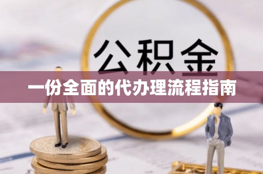 稻城一份全面的代办理流程指南